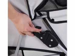 Sale Cochecito para perro y gato 75x45x97 cm Transportín De Paseo Para Animales