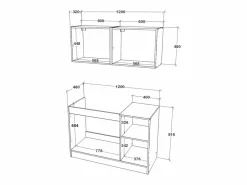 Cocina Equipada haaus Taco, , L 120 cm