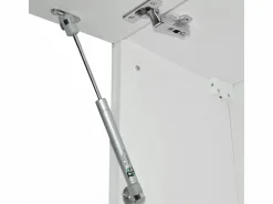 Vicco Cocina esquinera precioso gris/blanco 190x60x81.6 rick