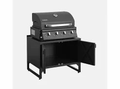 Clearance Cocina exterior de acero, 2 puertas, 80cm Materiales Y Utensilios De Cocina