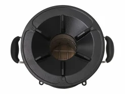 Clearance vidaxl Cocina leña camping acero inoxidable 45,5x33x25,5 cm Plateado