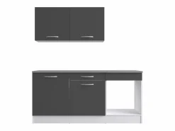 Clearance Cocina Modular Block Eko Gris 180 cm Cocina Completa