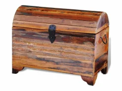 Cofre de almacenamiento de madera maciza reciclada ES164162