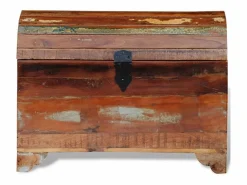 Cofre de almacenamiento de madera maciza reciclada ES164162