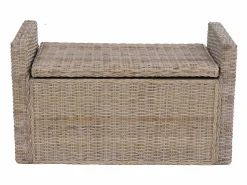 Clearance MCW Cofre de almacenamiento Genua de ratán, Kubu Gris
