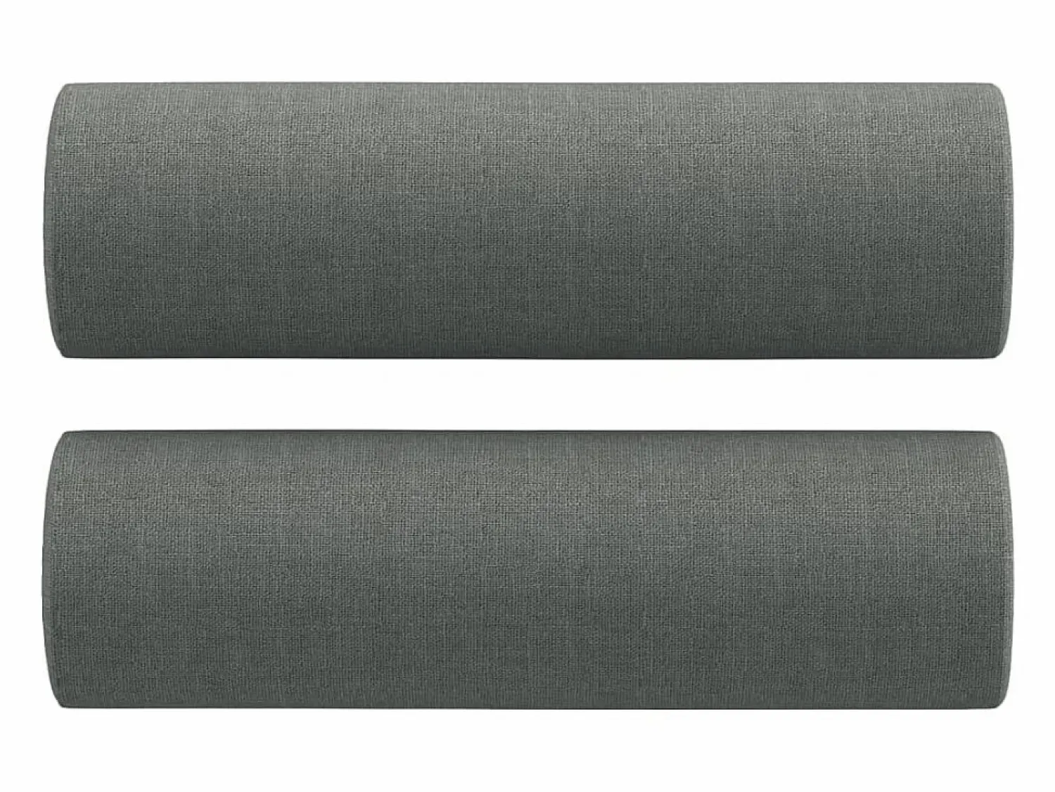 Cojines decorativos 2 uds tela oscuro 15x50 cm ES262974