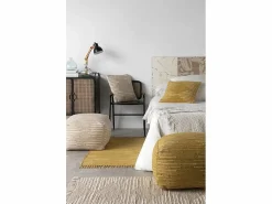 New Cojín algodón 45x45 cm Beige