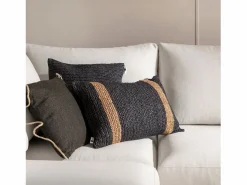 Discount Cojín de Fibra natural 40 x 60- Nomad Negro