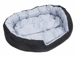 Online Clicnbuy Cojín para perro reversible y lavable y negro 110x80x23 cm Gris