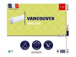 DODO Cojín VANCOUVER 160 cm - 100% Poliéster