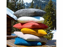 Soleil d'ocre Cojín 45x45 cm COCOONING empolvado, por