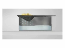 Best Colador Scoop Plus de nylon resistente al calor con mango antideslizante y ganchos integrados - Verde Materiales Y Utensilios De Cocina