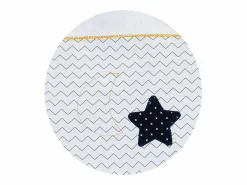 Hot Colcha blanca de algodón para cuna Colcha, Edredón