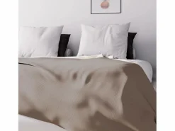 Soleil d'ocre Colcha 220x240 cm ADELE taupe
