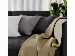 Soleil d'ocre Colcha 180x220 cm ADELE taupe