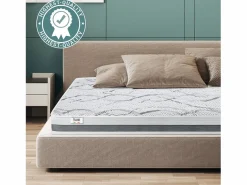 Clearance Colchón King Size 180x200 Premium Quality | Memory Ortopédico | Altura 16 cm | Made in Italy Colchones - 180X200Cm