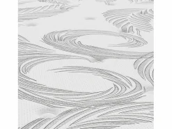 Online Colchón 90 x 200 cm con muelles ensacados de 7 zonas, firmeza H3, espuma de confort de 22 cm de grosor, anti-alérgico - HOMAVO