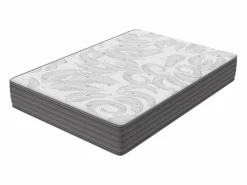 Hot Colchón 160 x 200 cm con muelles ensacados de 7 zonas, firmeza H3, espuma de confort de 22 cm de grosor, anti-alérgico - HOMAVO Colchones - 160X200Cm