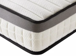 Ysmée Colchón 90 x 200 cm Espuma + Memory Foam - ORTHOMEMORY by YSMÉE Blanco