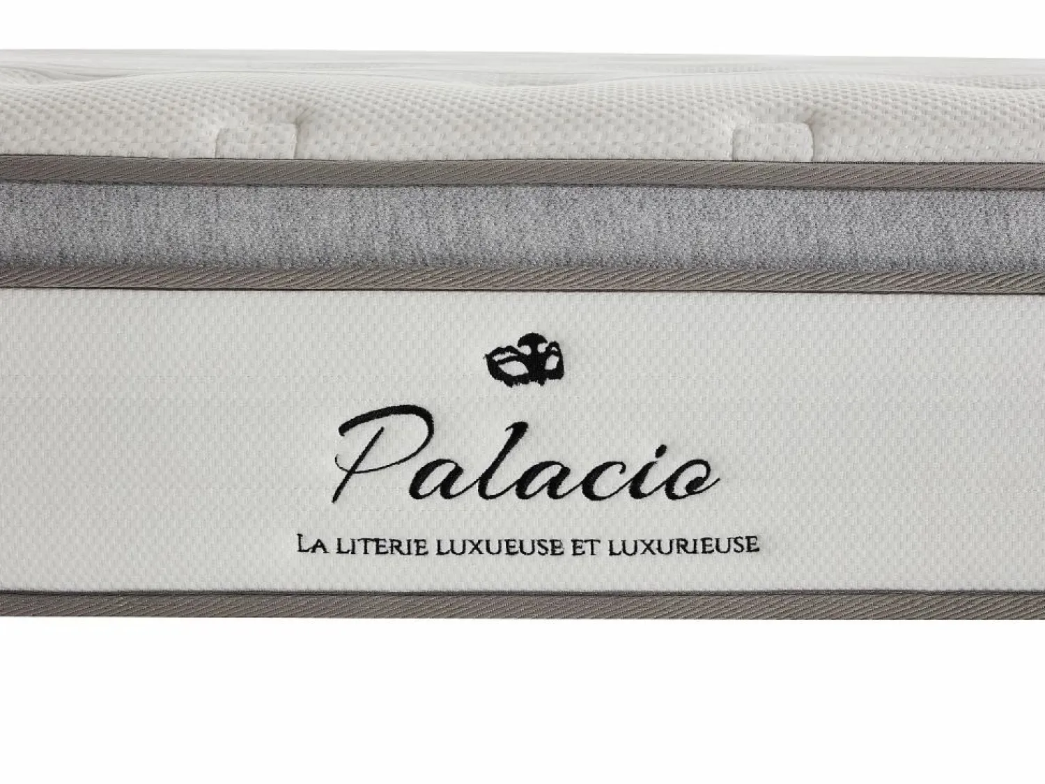 Palacio Colchón 180 x 200 cm king size muelles ensacados 7 zonas + TPE - ONEBIA de Blanco
