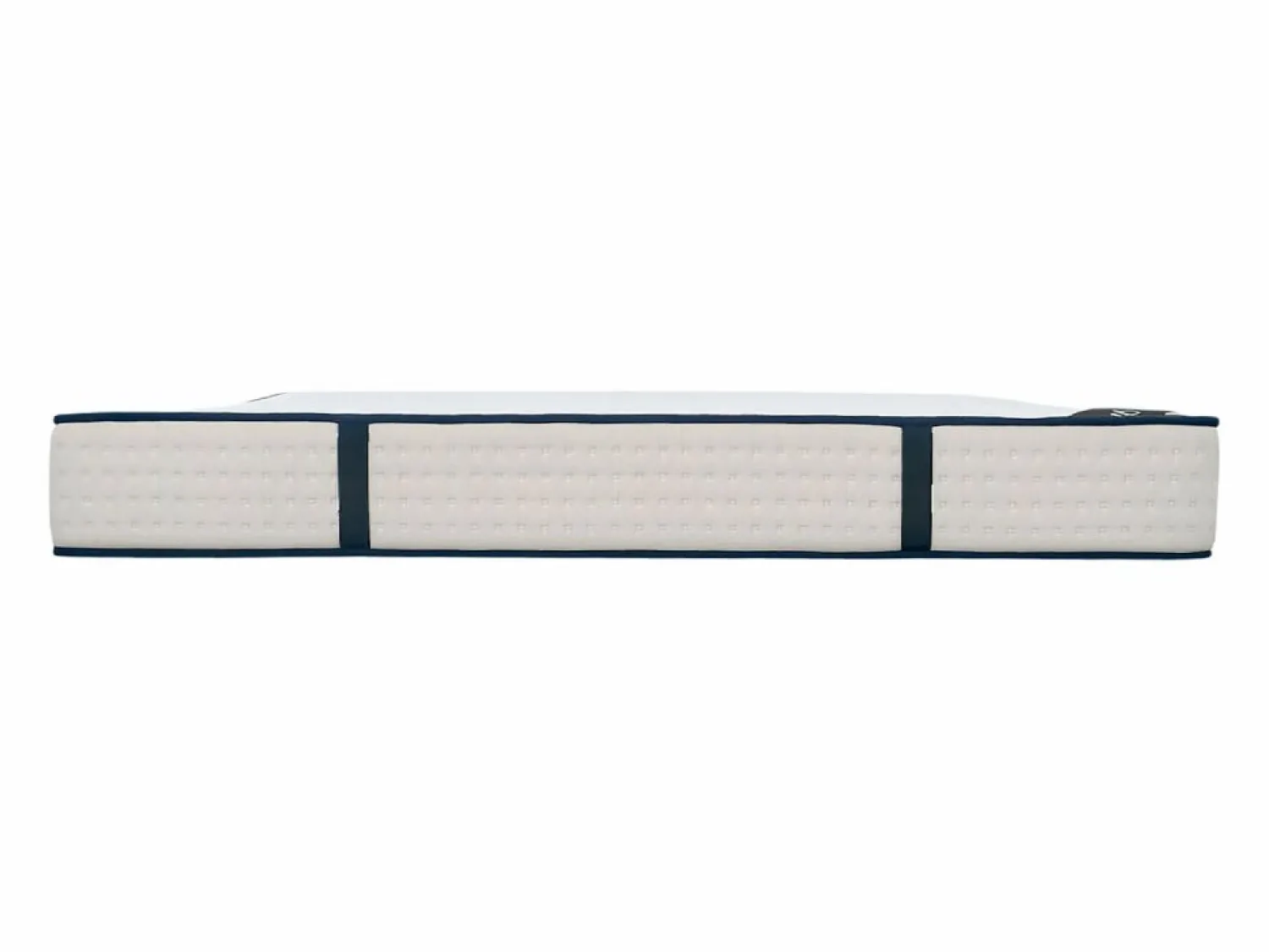 Sale Ysmée Colchón 160 x 200 cm Queen Size muelles ensacados 7 zonas y viscoelástica 22cm de grosor - LUREAN de YSMÉE Blanco