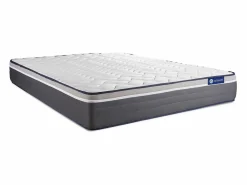 ACTISOM Colchón Actiflex plus 160x200cm, Grosor: 26cm, Muelles ensacados y espuma viscoelástica, Muy firme, 7 zonas de confort