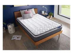 ACTISOM Colchón Actiflex plus 160x200cm, Grosor: 26cm, Muelles ensacados y espuma viscoelástica, Muy firme, 7 zonas de confort