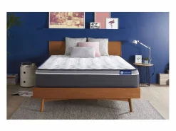 ACTISOM Colchón Actiflex plus 160x200cm, Grosor: 26cm, Muelles ensacados y espuma viscoelástica, Muy firme, 7 zonas de confort