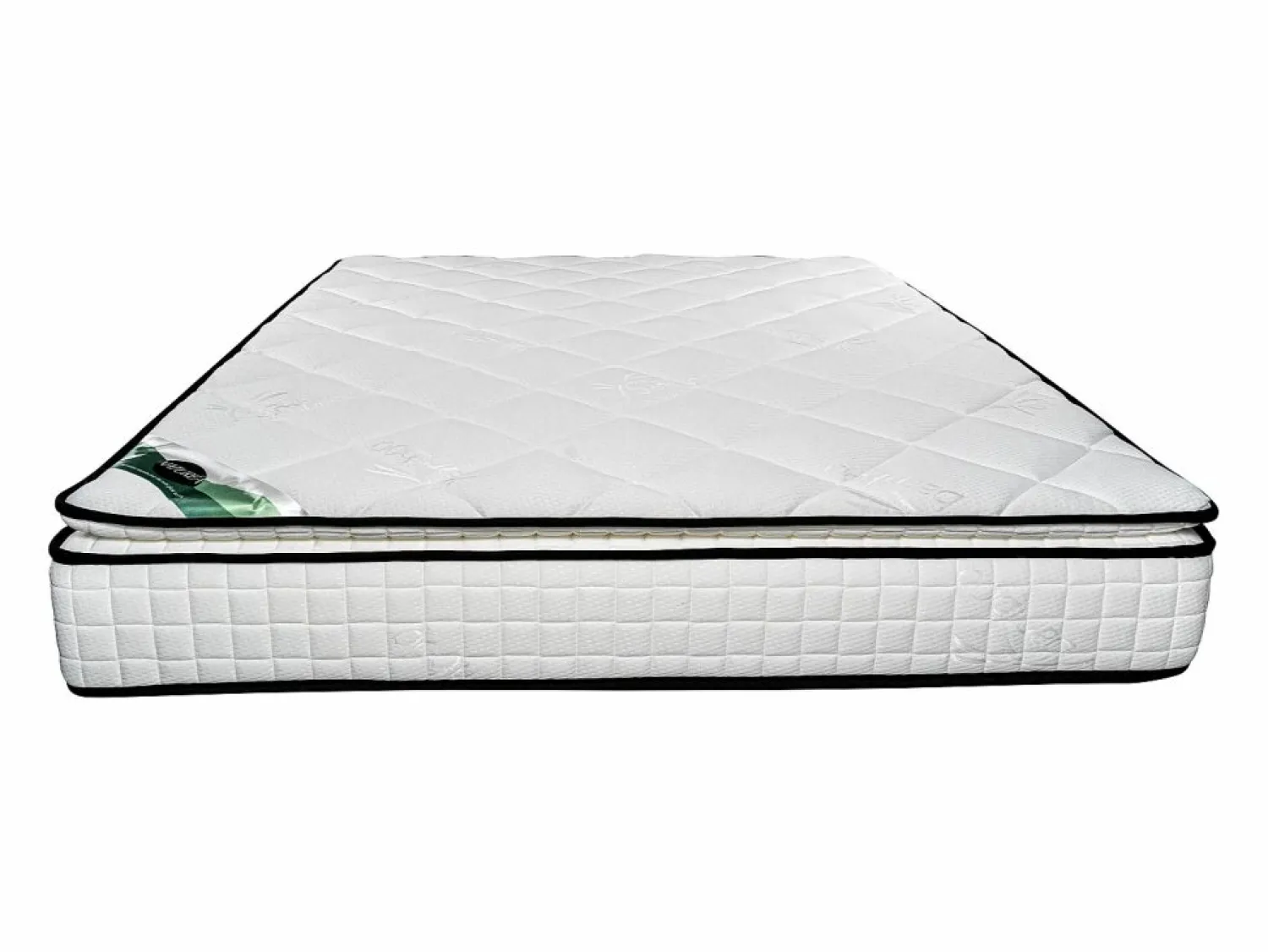 NATUREA Colchón de 180 x 200 cm de espuma y tejido de bambú de 23 cm de grosor - ADANA de