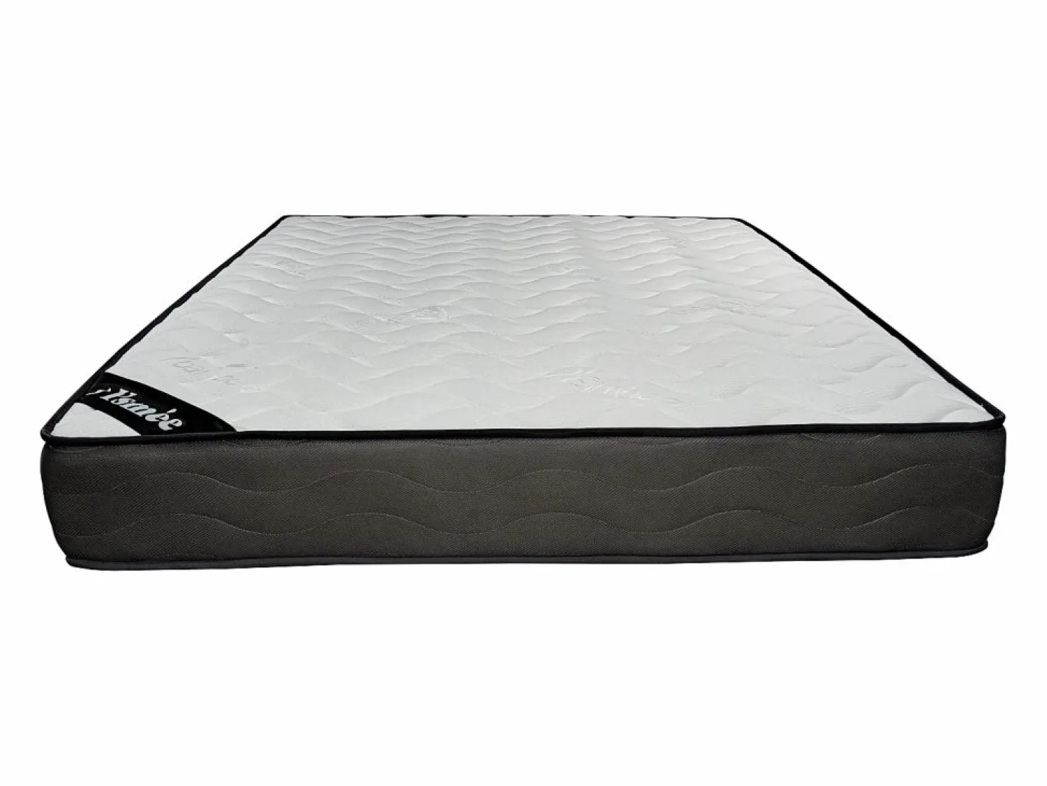 Clearance Ysmée Colchón de 140 x 190 cm de muelles ensacados 7 zonas espuma viscoelástica 24 cm - MERISI de YSMÉE Blanco