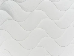 Clearance Ysmée Colchón de 140 x 190 cm de muelles ensacados 7 zonas espuma viscoelástica 24 cm - MERISI de YSMÉE Blanco