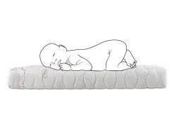 PIKOLIN Colchón de cuna 70x140cm | Nube | Visco+Espuma HR | 15cm