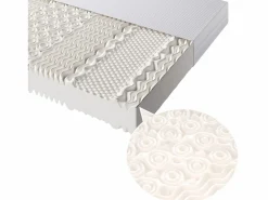 Hot Colchón de espuma 90 x 200 cm 7 zonas de confort espesor 20cm - Colchón Látex