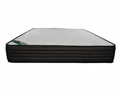 NATUREA Colchón de espuma de 180 x 200 cm con funda de bambú de 25 cm de espesor - BERENDI de