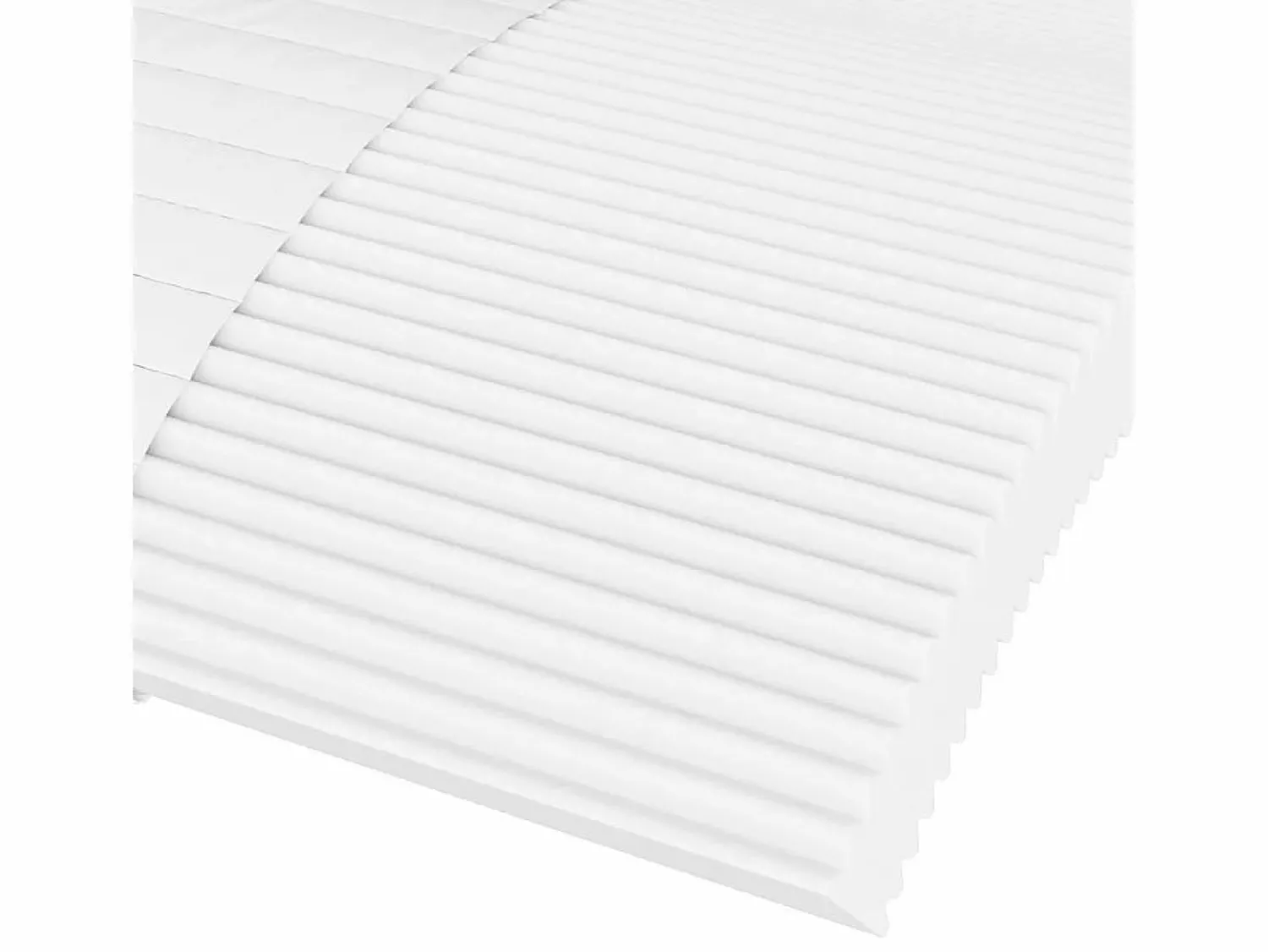 Colchón de espuma dureza 2 3 blanco 180x200 cm ES825078