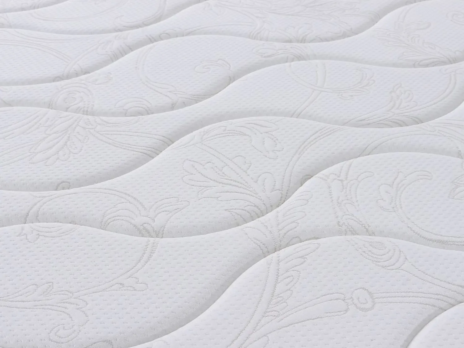 Best Ysmée Colchón de muelles de 3 zonas WOLKENTANZ - 160x200cm Blanco
