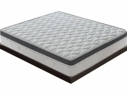 Discount Colchón de muelles ensacados y viscoelástico - 13 zonas de confort - 27 cm de altura 105x200 Colchón Muelles Ensacados|Colchón Memoria De Forma
