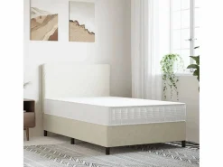 Discount vidaxl Colchón de muelles ensacados firmeza media 140x190 cm