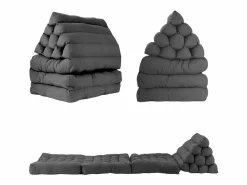 Discount Colchón de suelo modular individual de poliuretano oscuro - SACASA Ropa De Casa