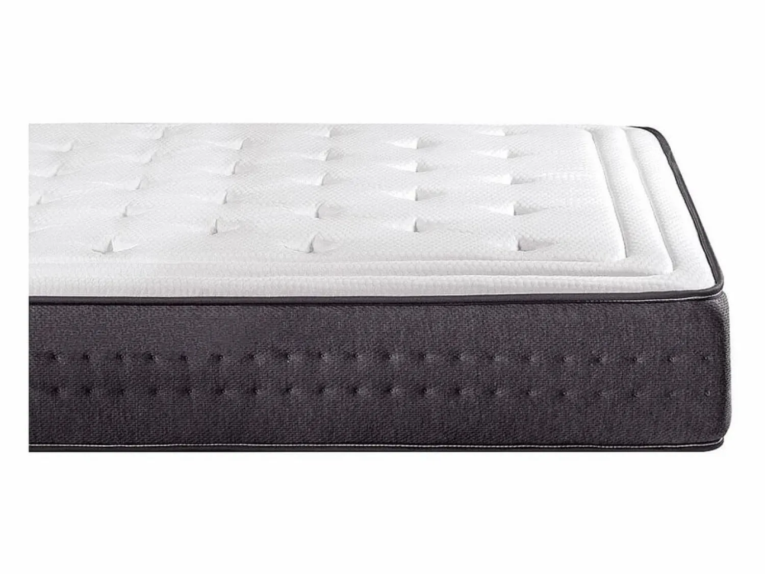 New Colchón Eco Prince núcleo muelle ensacado Maxi Pocket 17 blanco 160x200 cm