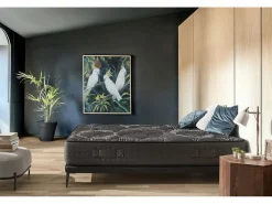 New Colchón Muelles Ensacados Blackrest Visco Hybrid 160x200 cm Colchones - 160X200Cm