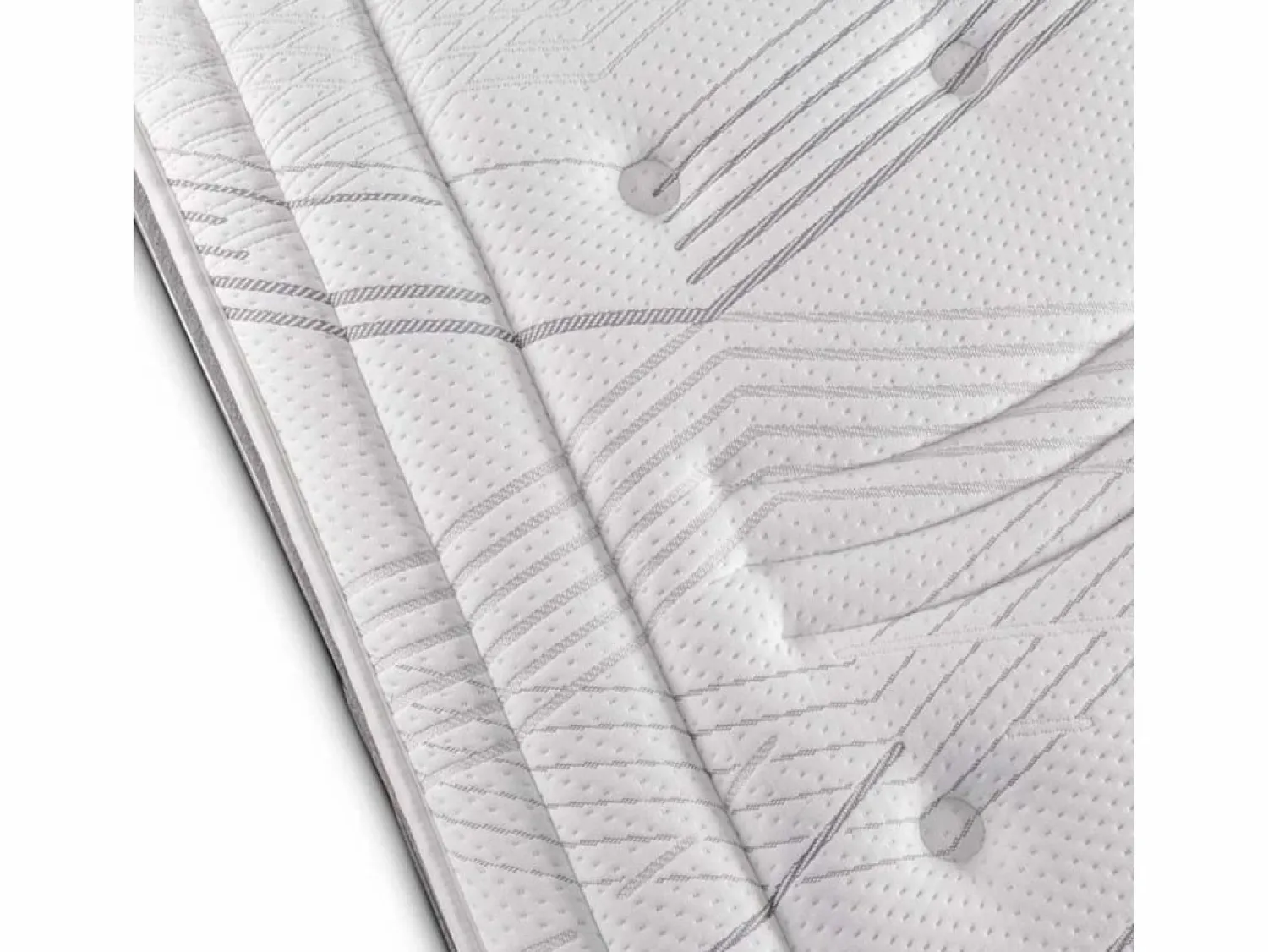 Hot Colchón Pocket Active Viscotech núcleo Muelle Ensacado BS Spring 7Z blanco 180x200 cm Colchones - 180X200Cm