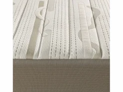 BULTEX Colchón visco Slim 24 cm firmeza media fibercel suave-180x200-Multicolor