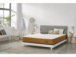 Hot Eccox Colchón Visco. Deluxe 90x180 Especial Sobrepeso Altura 25cm ±2