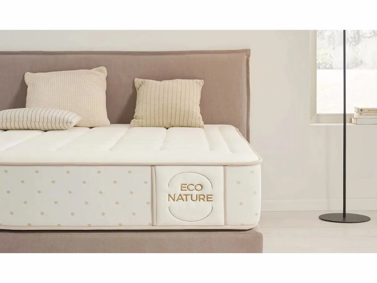 Moonia Colchón Viscoelástica Eco Nature Memory Foam, 180x200 cm -