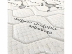 Colchón Viscoelástico 30cm Alta gama | 140x200 | Ideal para Personas con Dolores de Espalda | Alta Firmeza | Carbono-Grafeno Anti-Stress