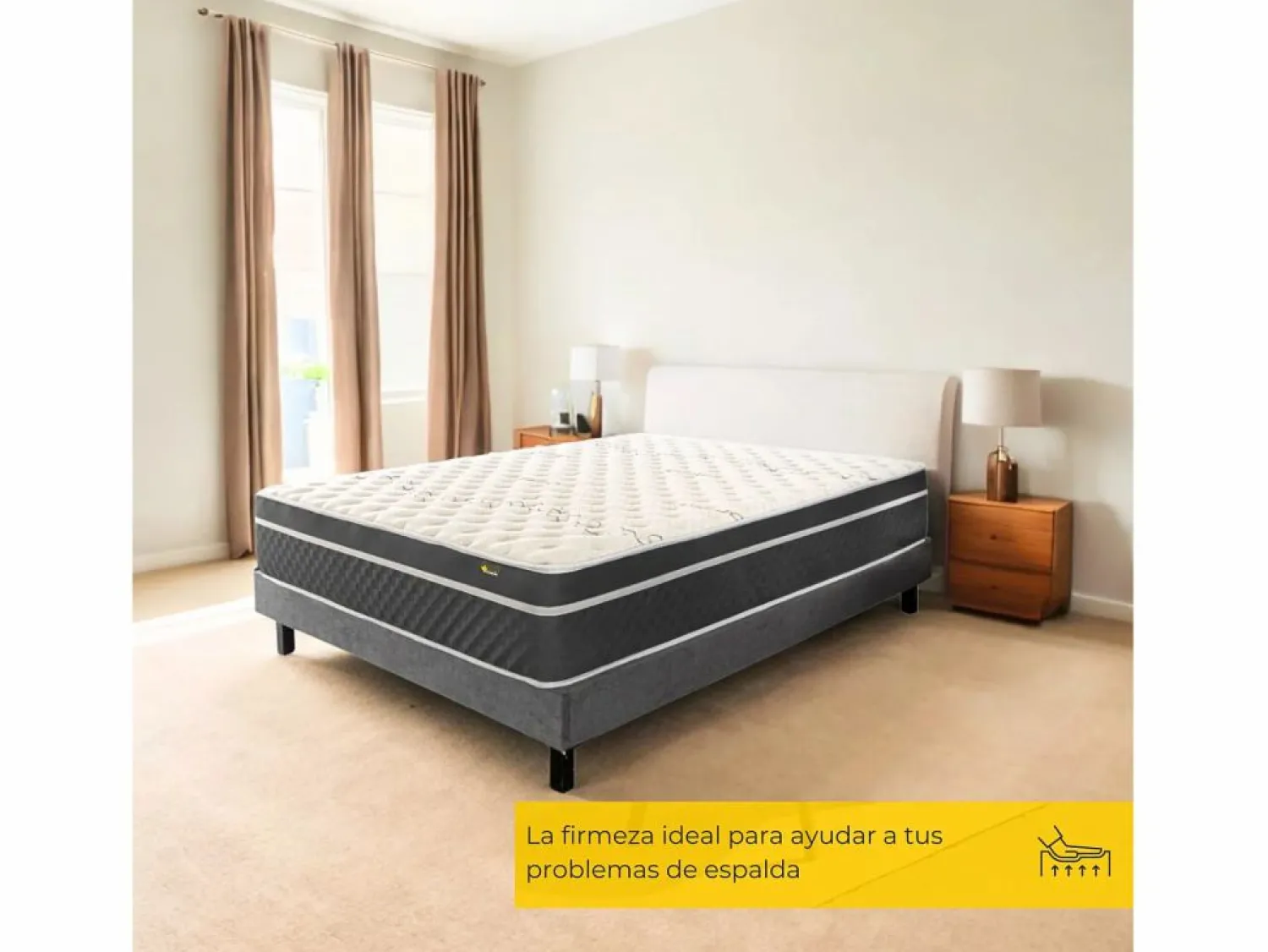 Colchón Viscoelástico 30cm Magnum Sleep | 90x190 | Confort hotelero | Firmeza Alta