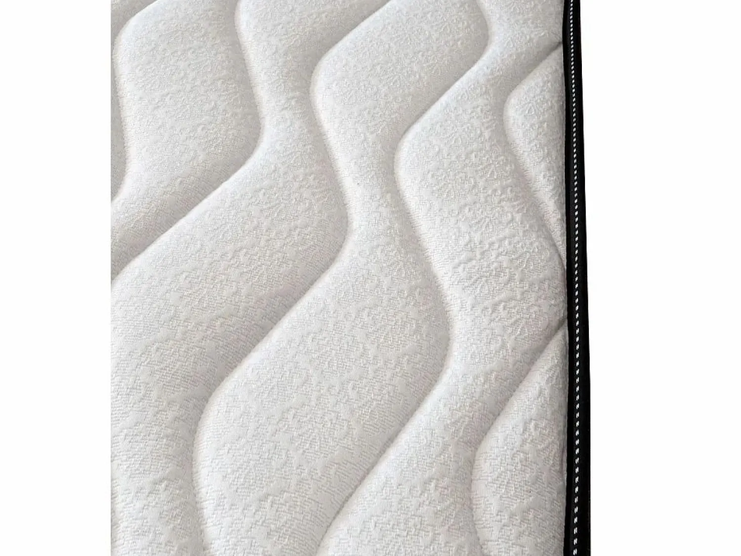 Hot Cambia tus muebles Colchón viscoelástico de 90x190x15 cm con núcleo de densidad de 30 kg en blanco Toc 15