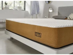 Eccox Colchón Viscoelástico. Deluxe 135x200 Especial Sobrepeso Altura 25cm ±2