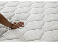 Hot VS Venta-stock Colchón Viscoelástico Ergo-Confort 160x200 cm, 22 cm de Altura, 2 cm de Viscoelástica